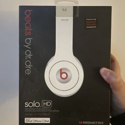 Headphones Beats By Dr Dre ..New Never Been Used 