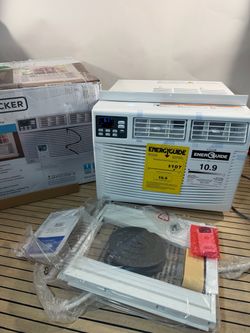 12000 BTU BLACK+DECKER Window Air Conditioner, AC Window Unit Cools Up to 550 SFBWAC12WTB, White, AC Unit with Remote Control, 3 Cooling Speeds and Fa