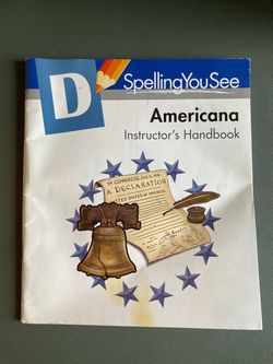 Spelling You See Americana (D)
