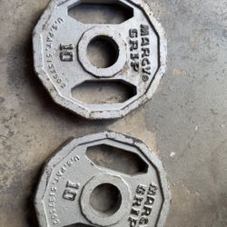 Pesas De disco 10lbs