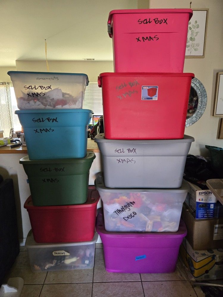Miscellaneous X-MAS Decor Totes