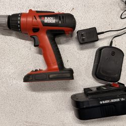 18v Black & Decker Drill