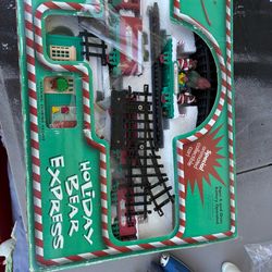 Christmas train set