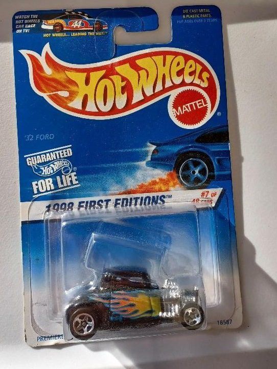1998 Hot Wheels First Edition 1932 Ford. Variation Blister