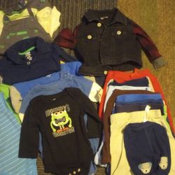 Lot Of Baby Boy Clothes 