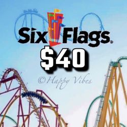 Six Flags Magic Mountain : SIXFLAGS 🎟️
