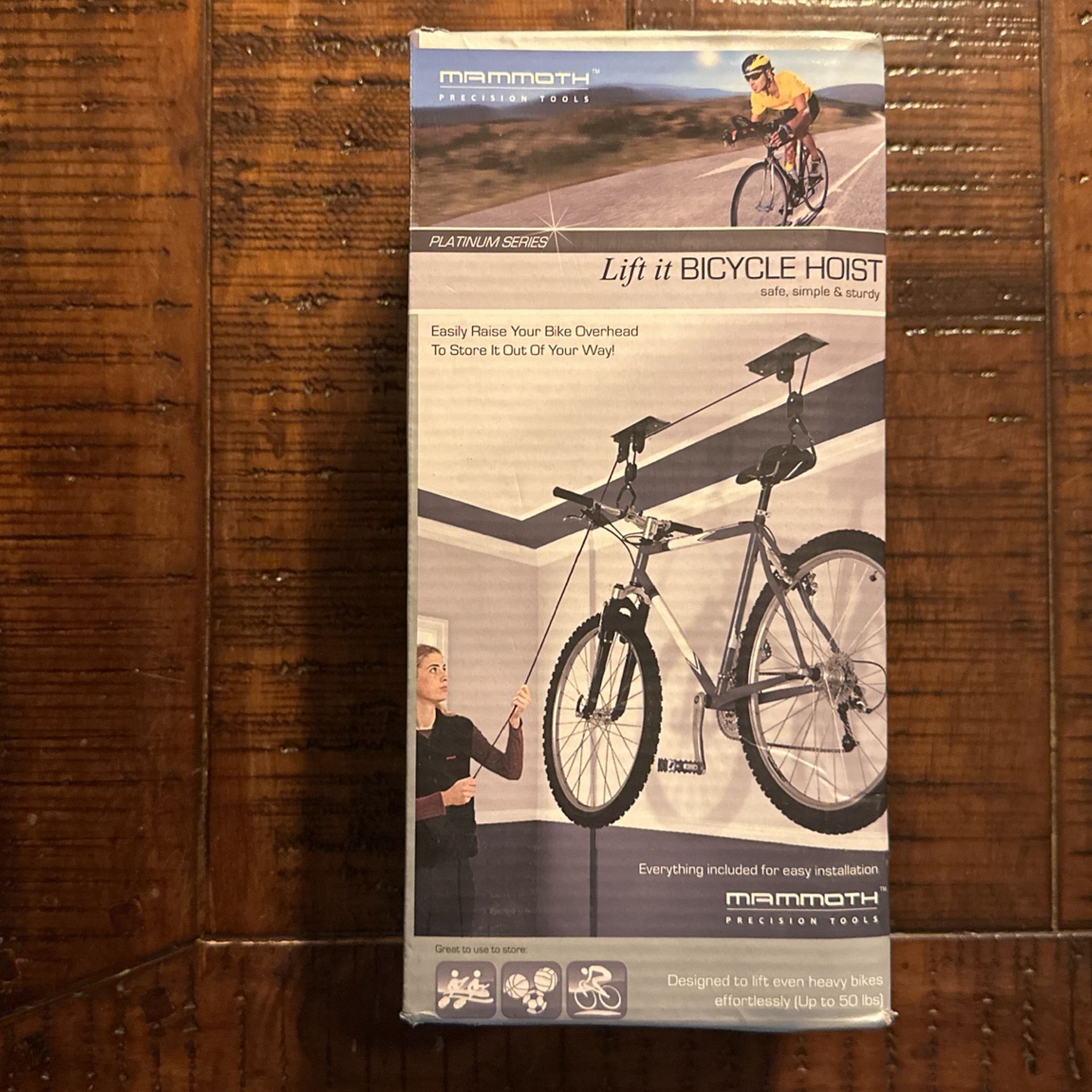 Cycle Or Sport Equipment Hoist