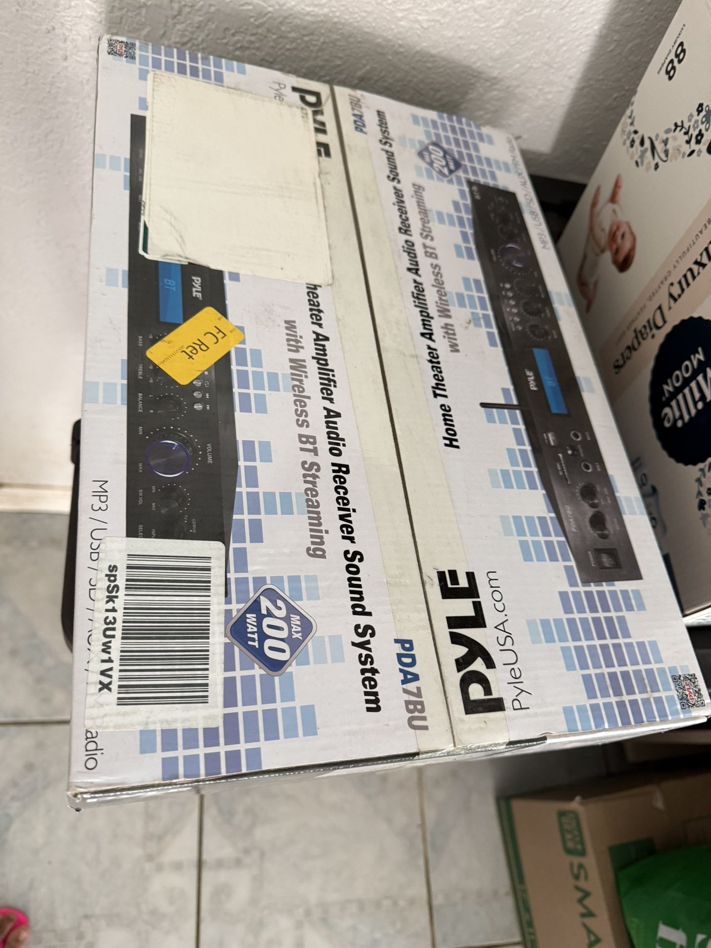 Pyle PDA7BU Home Theater Audio Receiver