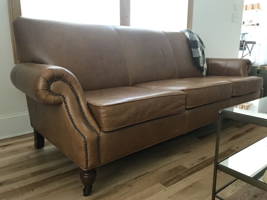Pottery barn brooklyn sofa deals