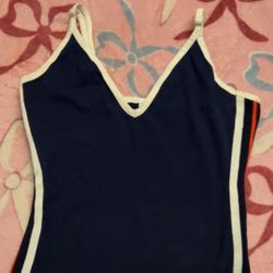 pink v spaghetti strap bodysuit. 