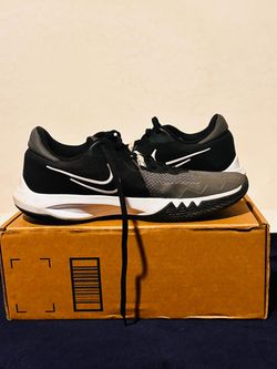 Nike Low-Top Basketball Sneakers Black White
