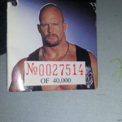 WWF Stone Cold Steve Beanie baby