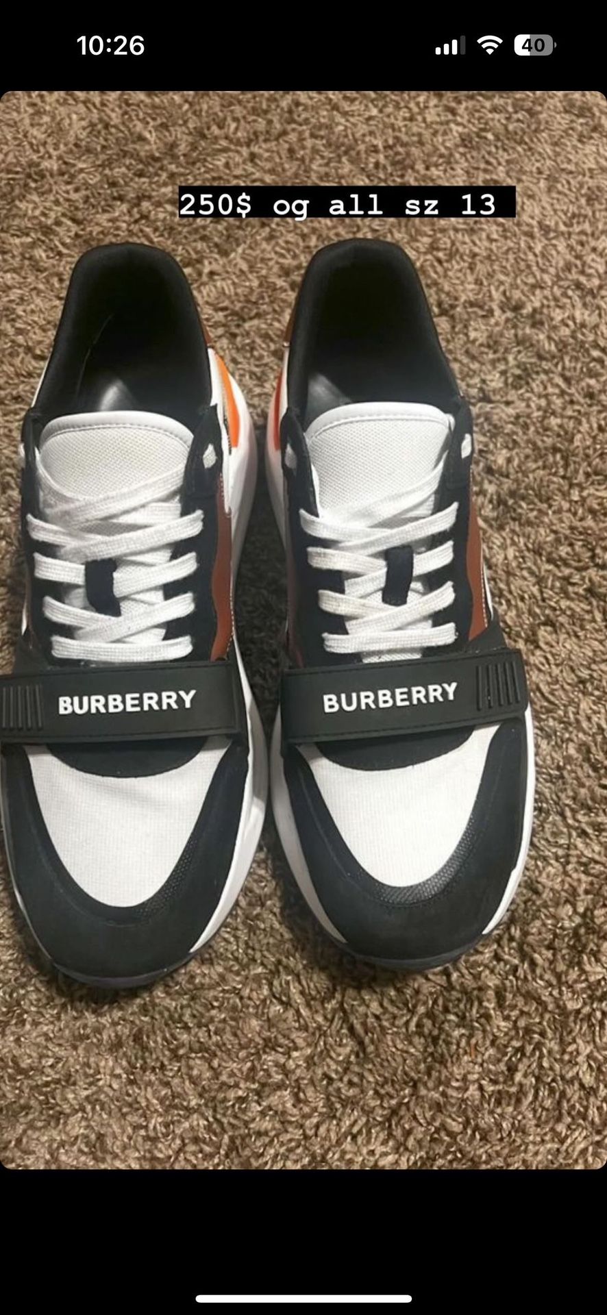 Burberry Ramsey Sneakers