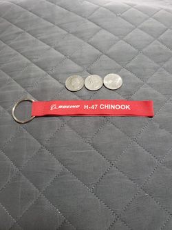 H-47 CHINOOK REMOVE BEFORE FLIGHT Keychain Tag