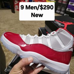 Air Jordan 11 Cherry, Size 9 Men 