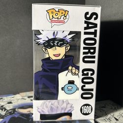Custom Box Art Satoru Gojo 1608 SDCC 2024 Jujutsu Kaisen Funko Pop