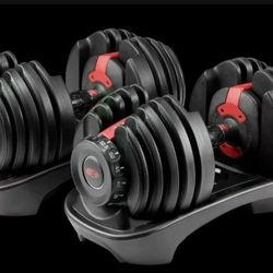 New!! Authentic Bowflex SelectTech 552 Adjustable Dumbbell Pair