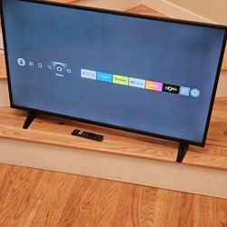 New Cond INSLGNIA 45 Inch TV With Remote. , WORKS EXCELLENT    IN THE BOX 