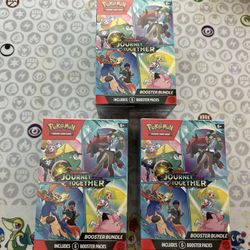 Pokémon Journey Together Booster Bundle