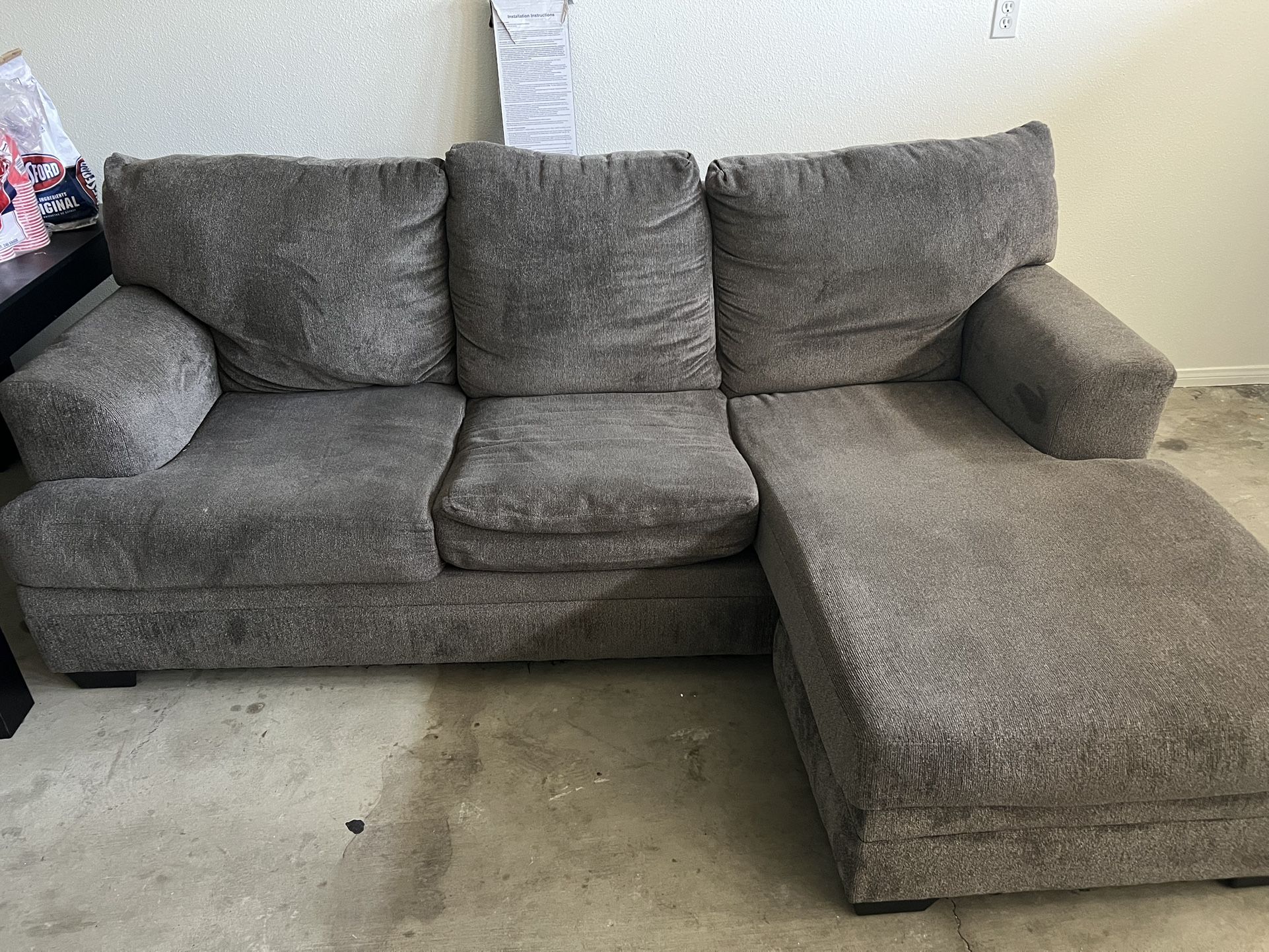 Living room Couch, Grey