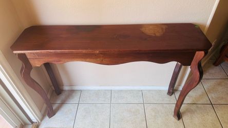 Wooden Sofa /Entry Table