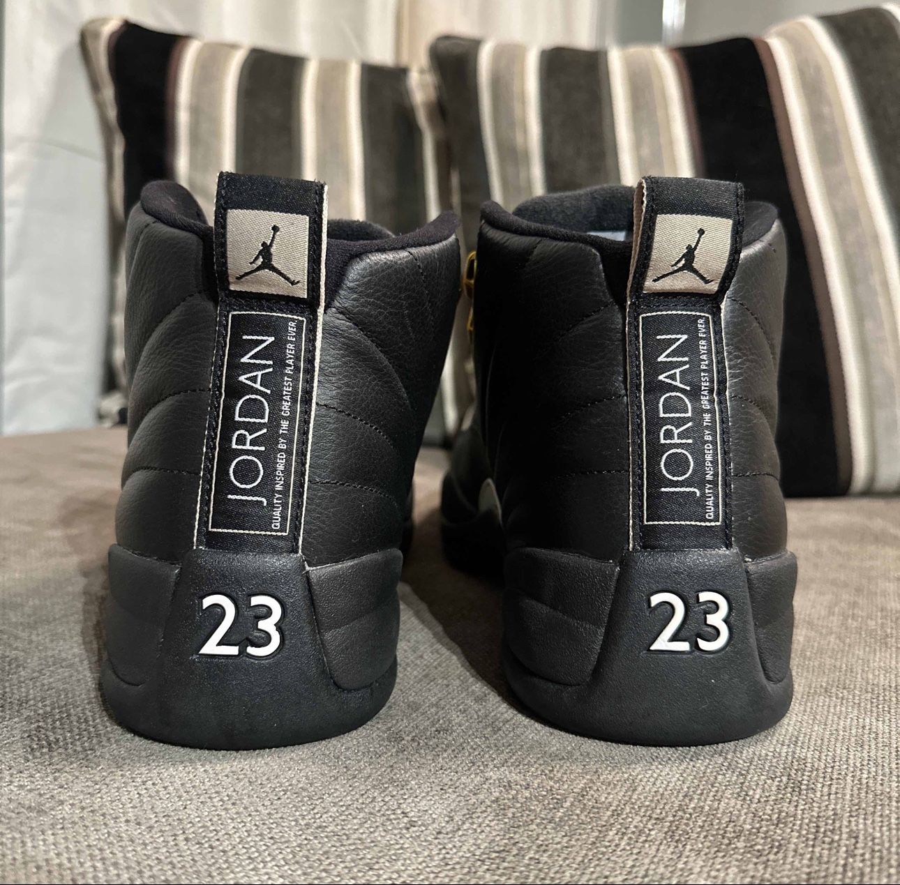 Nike Air Jordan Retro Black Size 12