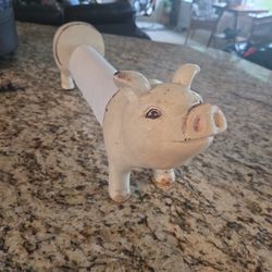 Pig Paper Towel Holder