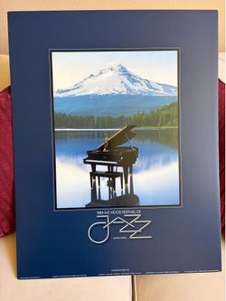 Mount Hood Jazz Festival 1983 poster
