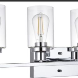 MELUCEE 6-Light Modern Bathroom Light Fixtures