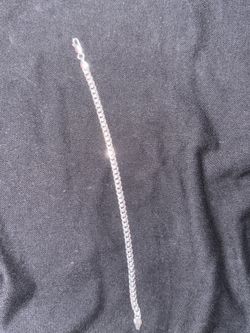 silver 925 italy cuban braclet