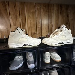 Air Jordan 5 ‘Sail’ Size 10.5 Brand New 