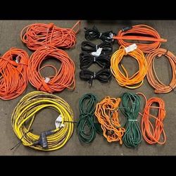 100ft $35, 50ft $20, 25ft $10, 15ft $6 Extension Cord. Free to ask, I reply
