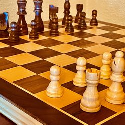 Chess Wooden Large Set. 