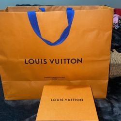 Louis Vuitton Shopping Bag And Box