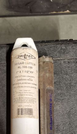Driltec Rebar Cutter RL-100-190 1" x 7-1/2" x 9"