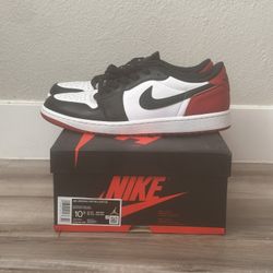 Jordan 1 Low OG Bred Toe