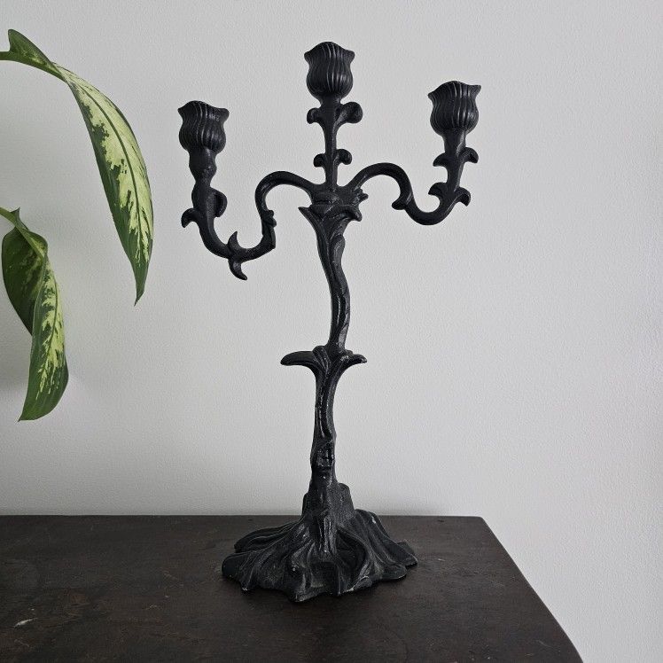 Spooky 3 Candle Candelabra