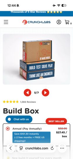 CrunchLabs Build Box Level 1 - All 12 Boxes
