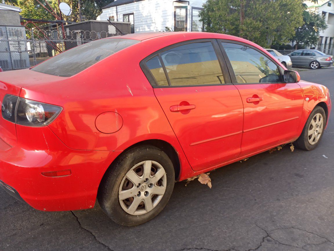 For parts 2008 Mazda 3