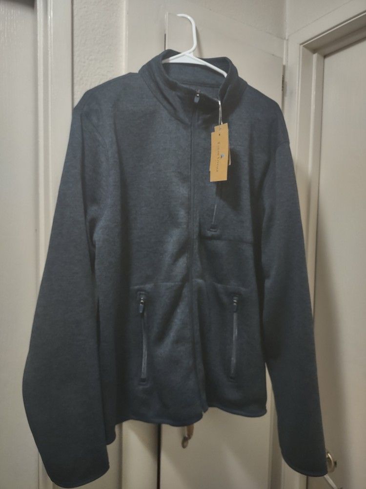 Men's XL Zip Down Jacket