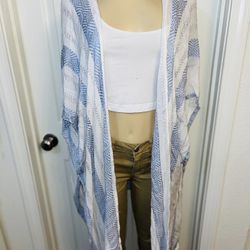Brand New Women’s One Size Kimono/cover Up/shawl