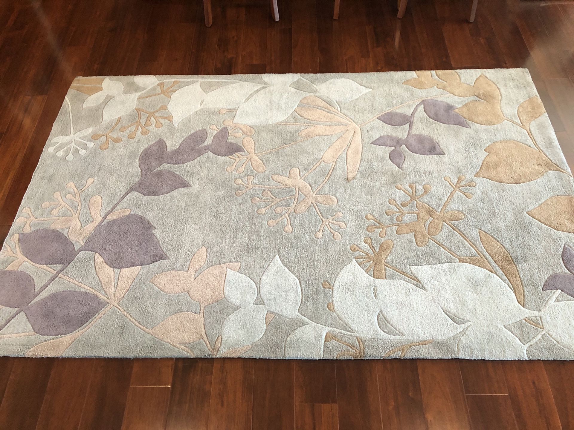 Plush 5x8 Area Rug with Pad PRICE REDUCED!