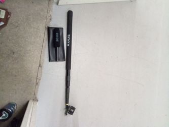 Rode NTG-2 shotgon condenser mic with telescoping boompole