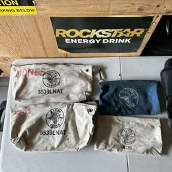 Klein Zipper Bags 18” & 12”