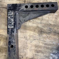 Reese 2” weight distribution 11” drop hitch shank