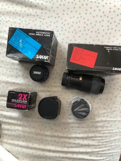 Sakar camera lenses