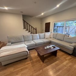 Custom Living Spaces Sectional - Washable Cushions