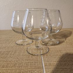 Princess House Brandy Glasses
