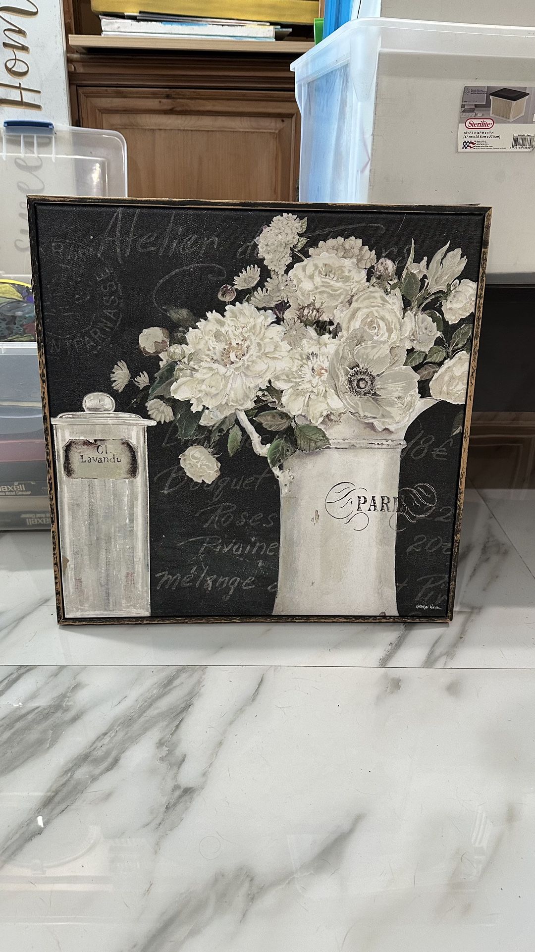 Floral Decor Kathryn White