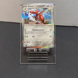 2023 141/197 Scizor Pokemon Holo Card 